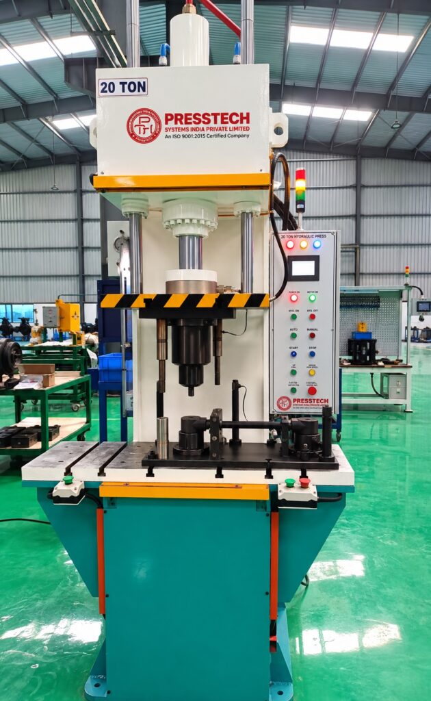 C Frame Hydraulic Press in Chennai