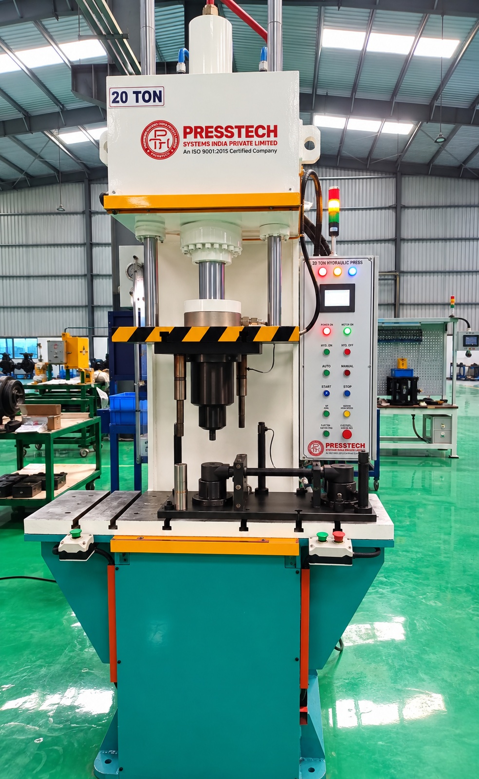 C Frame Hydraulic Press Manufacturers in Chennai